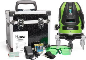 <span class=keywords><strong>HUEPAR</strong></span> Láser <span class=keywords><strong>autonivelante</strong></span> 6141G 5 <span class=keywords><strong>Nivel</strong></span> láser de haz verde multilínea - Product Image 4