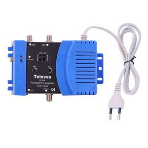 <span class=keywords><strong>Amplificador</strong></span> de Banda Completa de Alta Calidad, <span class=keywords><strong>Amplificador</strong></span> de TV <span class=keywords><strong>FM</strong></span> <span class=keywords><strong>VHF</strong></span> <span class=keywords><strong>UHF</strong></span> SAT - Product Image 1