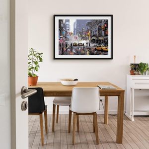 Peinture par numéros de style moderne pour adultes débutants Paysage <span class=keywords><strong>Times</strong></span> <span class=keywords><strong>Square</strong></span> avec vue nocturne sur la ville de Manhattan Paysage de rue <span class=keywords><strong>Times</strong></span> <span class=keywords><strong>Square</strong></span> - Product Image 3