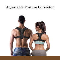 Correcteur de posture dorsal réglable pour hommes, soulagement des douleurs aux épaules – Meilleure vente