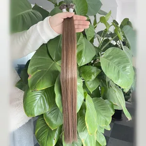 Emeda Flat I U V tips русские бразильские натуральные человеческие волосы для наращивания горячая распродажа