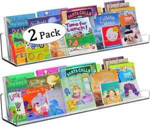 Estantería acrílica transparente montada en la pared hecha a medida, estante de exhibición para niños, decoración del hogar solo para exhibición - Product Image 6