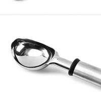 Ensemble de 2 cuillères à glace en acier inoxydable, gadgets de cuisine, cuillères à Melon