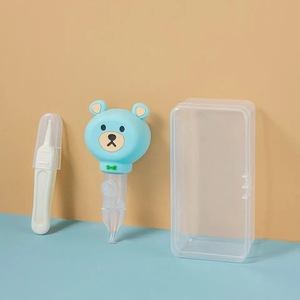 Práctico oso Suministros de lactancia infantil Limpiador de nariz infantil Snot Toddler Nose Sucker Aspirador nasal <span class=keywords><strong>para</strong></span> <span class=keywords><strong>bebés</strong></span> <span class=keywords><strong>Pinzas</strong></span> de limpieza <span class=keywords><strong>para</strong></span> <span class=keywords><strong>bebés</strong></span> - Product Image 2