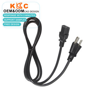 Câble d'alimentation sur mesure NEMA 5-15P vers IEC C13, 18/16AWG, robuste, pour serveur de centre de données - Product Image 1