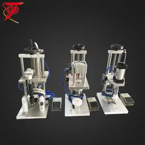 Full line manual small pocket perfume bottle filling and capping machine