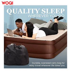 WOQI süper büyük üç kişi lüks kendinden şişme yastık dahili pompa ile kamp ev şişme yatak - Product Image 6