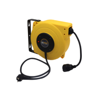 Câble rétractable électrique ZD150 tirant une bobine de câble robuste de 15m 45FT 50FT