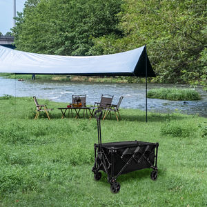 รถเข็น600D อ๊อกซฟอร์ดสารพัดประโยชน์พับได้สำหรับตั้งแคมป์ขนาดเล็กความจุสูง - Product Image 6