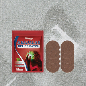 Patch Gel Pendingin Profesional untuk Meredakan Sakit Kepala di Dahi dan Leher, Menenangkan Instan Migrain, Stres, Pusing 6-Pcs/Paket - Product Image 3