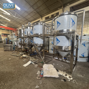 เครื่องกลั่นน้ำมันพกพาสำหรับถั่วลิสง ทานตะวัน ปาล์ม แบบกลั่นสองขั้นตอน สำหรับน้ำมันงาและน้ำมันวอลนัท - Product Image 1