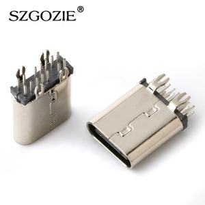 Connecteur USB Type-C femelle 14 broches droit à montage sur circuit imprimé – Vente flash - Product Image 5