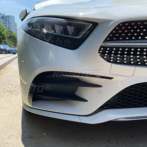 For Mercedes Benz CLS-Class C257 AMG Line 2018-2021 Wind Knife Spoiler Tuning Air Blade Front Side <b>Splitter</b> Car Accessories - Product Image 5