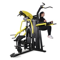 Nouveau design station multifonction équipement de gymnastique 3 stations machine perle delt / pec fly machines de fitness commerciales
