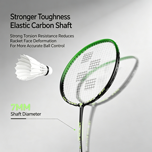 Advanced High Modulus Graphite 4U Lightweight <b>Badminton</b> Racket With Power Smash Texture And Built-In T-Joint For Indoor Match - Product Image 3