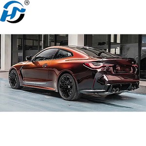 Cao Cấp Pet Tpu Đúc Chất Lượng Cầu Vồng Trôi Đen Đỏ Tắc Kè Màu Thay Đổi Vinyl Tự Dính Bóng Tự Chữa Bệnh Bảo Vệ - Product Image 5