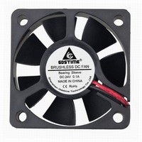 Ventilateur de refroidissement axial à roulement à billes à grande vitesse Gdstime GDA5015 50x50x15mm 50mm DC 5v 12v 24v étanche pour boîtier d'ordinateur