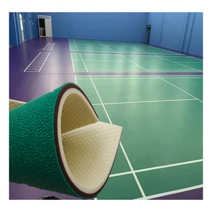 Revêtement de sol <span class=keywords><strong>en</strong></span> PVC imperméable professionnel pour intérieur, <span class=keywords><strong>gazon</strong></span> artificiel pour terrain de badminton <span class=keywords><strong>en</strong></span> <span class=keywords><strong>rouleau</strong></span> - Product Image 1