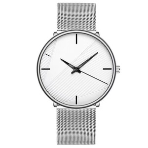 Montre à bracelet en maille pour homme, nouvelle mode <span class=keywords><strong>2023</strong></span>, montre à quartz pour homme, ceinture d'affaires - Product Image 4
