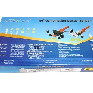 CT-999F 콤비네이션 파이프 벤더 6-<span class=keywords><strong>22mm</strong></span> 수동 알루미늄 합금 엔지니어링 플라스틱 구리 파이프 벤딩 도구 래칫 나일론 디스크 - Product Image 4