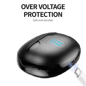 Casque sans fil haut de gamme Bluetooth avec suppression numérique du bruit (ENC) intégrale, subwoofer, fonction étanche, chipset JL et indicateur de batterie LED - Product Image 6
