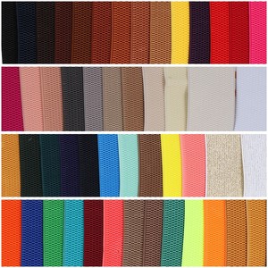 ZONESIN 27colors Corngrain <strong>Elastic</strong> Band Thick Waistband Skirt Belt <strong>Elastic</strong> <strong>Webbing</strong> for Wholesale - Product Image 6
