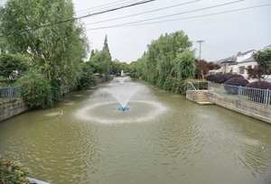 Volledig automatische 750W 1PK drijvende fontein en vijverbeluchter voor grote en kleine buitenvijvers en meren - Product Image 6