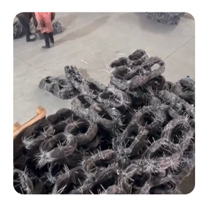 Barrières non explosives discrètes Piste <span class=keywords><strong>de</strong></span> réservoir Enroulement Filet <span class=keywords><strong>de</strong></span> fil métallique Enchevêtrement d'obstacles à faible visibilité - Product Image 3
