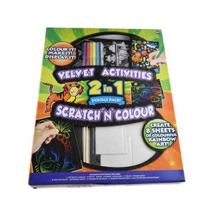 Nouvel ensemble professionnel de coloriage et de peinture pour enfants en tissu velours anti-rayures - Product Image 1