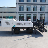 Machine de nivellement de sols de construction Jiubang Concrete Laser Screed 35,5 kW, moteur à essence, flèche de 6 m, 1,5 mm, 3 m
