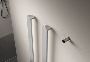 Interruttore a pulsante portasciugamani radiatore grande da 62 pollici portasciugamani riscaldato <span class=keywords><strong>elettrico</strong></span> moderno - Product Image 2