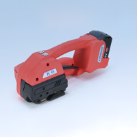 Outil de cerclage électrique professionnel K6, batterie lithium 18V, 400-3500N réglable, contrôle LED, machine de cerclage manuelle PP PET