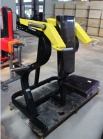Machine à presser les épaules assise SK, cadre en acier robuste, équipement professionnel de musculation pour la partie supérieure du corps, usage commercial en salle de sport