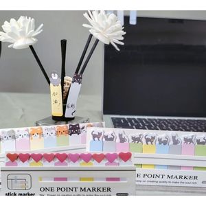 Note adesive personalizzate di animali carini colorati uniche carte personalizzate Il diario scolastico dell'ufficio registra un Memo essenziale per il ritorno a scuola - Product Image 6