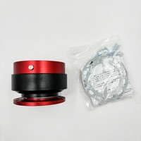 Adaptateur universel de moyeu de volant à dégagement rapide de type bride à 3 couches et kit de fixation à boucle détachable pour la course