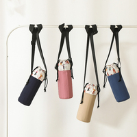 Sac à bandoulière avec logo personnalisé pour porte-bouteille d'eau