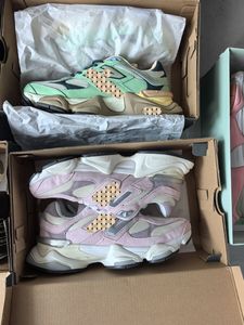 Chaussures de course sportives NB9060 en cuir et mesh de haute qualité, antidérapantes et résistantes à l'usure, respirantes, pour hommes et femmes - Product Image 5