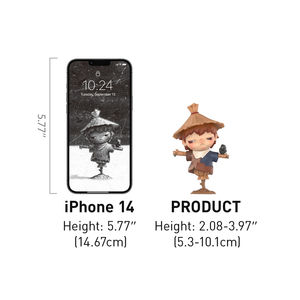 POP MART Hirono Mime Series, Figuras Coleccionables en Caja Ciega, 12 Piezas, Juguetes Sorpresa, Regalos <span class=keywords><strong>de</strong></span> Cumpleaños y Festivos para <span class=keywords><strong>Niñas</strong></span> y Niños - Product Image 6