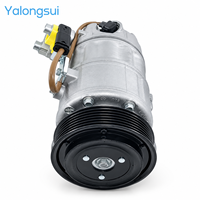 Compresseur de climatisation automobile à commande simple VS14 6PK 110mm 12V pour BMW 730 Mini 1.5T F45