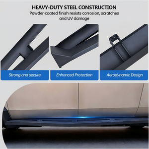 Marchepieds latéraux triangulaires aérodynamiques pour Tesla Cybertruck - Product Image 5