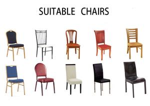 Liquidation vente pas cher Spandex <span class=keywords><strong>chaise</strong></span> housses <span class=keywords><strong>housse</strong></span> <span class=keywords><strong>de</strong></span> siège amovible résistant aux rides pour les mariages - Product Image 5