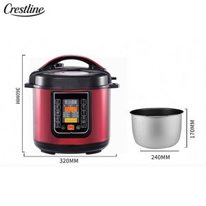 Autocuiseur de riz 10-en-1, appareil de cuisine domestique, 6L, numérique, en acier inoxydable, produit d'usine en promotion - Product Image 6