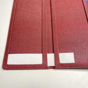 Cubierta de menú de cuero PU personalizada Clip de factura vajilla de alta calidad para restaurante Hotel para sala de estar baño cocina ropa - Product Image 4