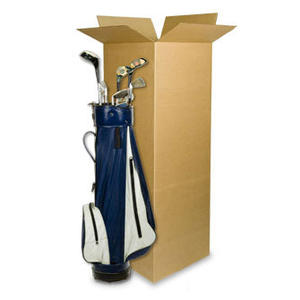Cajas de embalaje de palos de golf personalizadas, cartón corrugado de envío largo con logotipo de impresión, cartón Kraft para equipos deportivos - Product Image 5