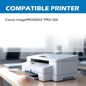 80ml PFI-50 pfi50 tương thích sắc tố Hộp Mực cho Canon imagePROGRAF Pro 500 pro500 PRO-500 máy in với chip - Product Image 5