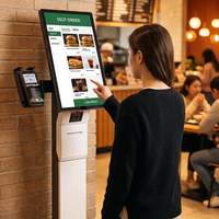 VPOS H6, Kiosco de Autoservicio de Pie/Escritorio, Doble Sistema Operativo, Intel Android, 3 Años de Garantía, Pantalla Táctil Capacitiva