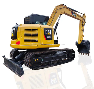 Excavatrice Caterpillar Cat 308 d'occasion, poids opérationnel de 8 tonnes, système hydraulique, composants de roulement principaux, prix compétitif - Product Image 1