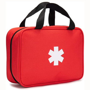 Bolsa de Emergencia para Primeros Auxilios, para Auto, Hogar, Oficina, Cocina, Deportes, Aire Libre, Bolsa de Primeros Auxilios Vacía, Bolsa de Rescate para Viajes, Almacenamiento de Medicamentos - Product Image 1