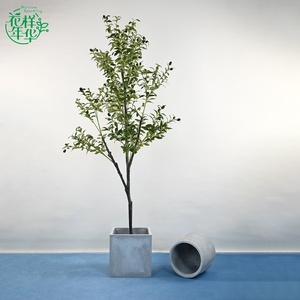 Grand <span class=keywords><strong>Olivier</strong></span> Artificiel Réaliste de 180 cm, Plante <span class=keywords><strong>D</strong></span>écorative <span class=keywords><strong>d</strong></span>'Intérieur en Pot, Sans Entretien, Idéal pour le Design <span class=keywords><strong>d</strong></span>'Intérieur des Centres Commerciaux et Bureaux - Product Image 1