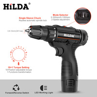 Perceuse sans fil Combo Drill Power Craft, outils portables sans fil, perceuse à ongles sans fil, batterie 12v chargée, perceuses électriques